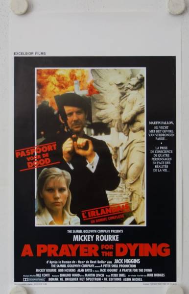 A Prayer for the Dying original release belgian movie poster